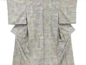 更紗模様織り出し西陣お召着物